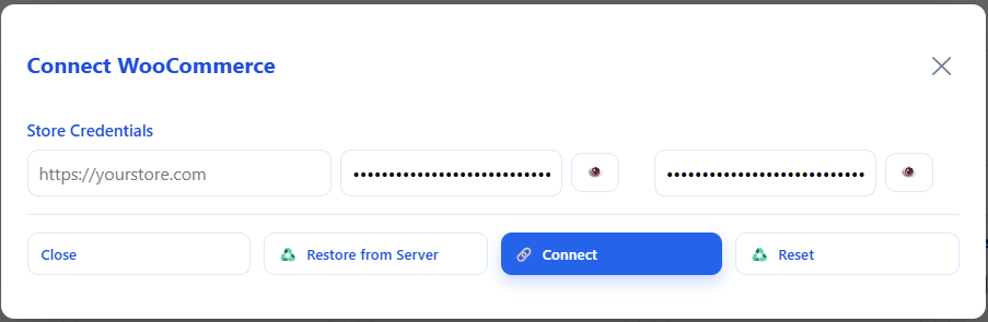 Push inventory to WooCommerce